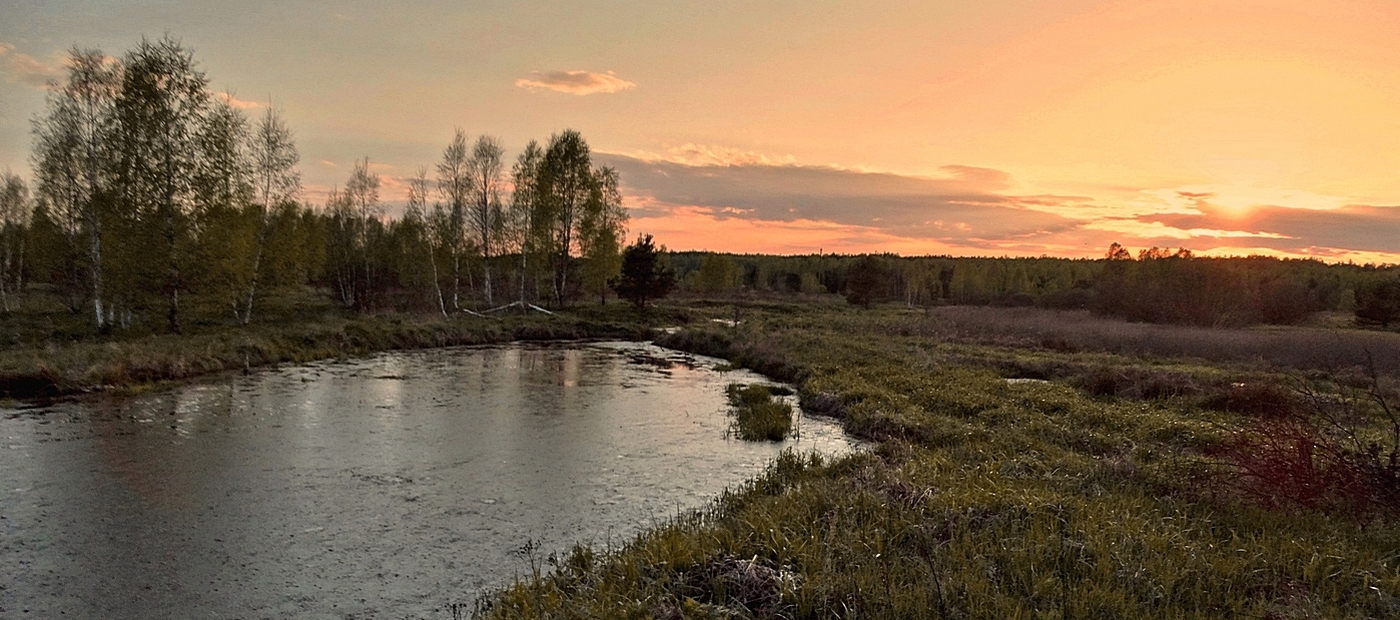 Майский тёплый вечер