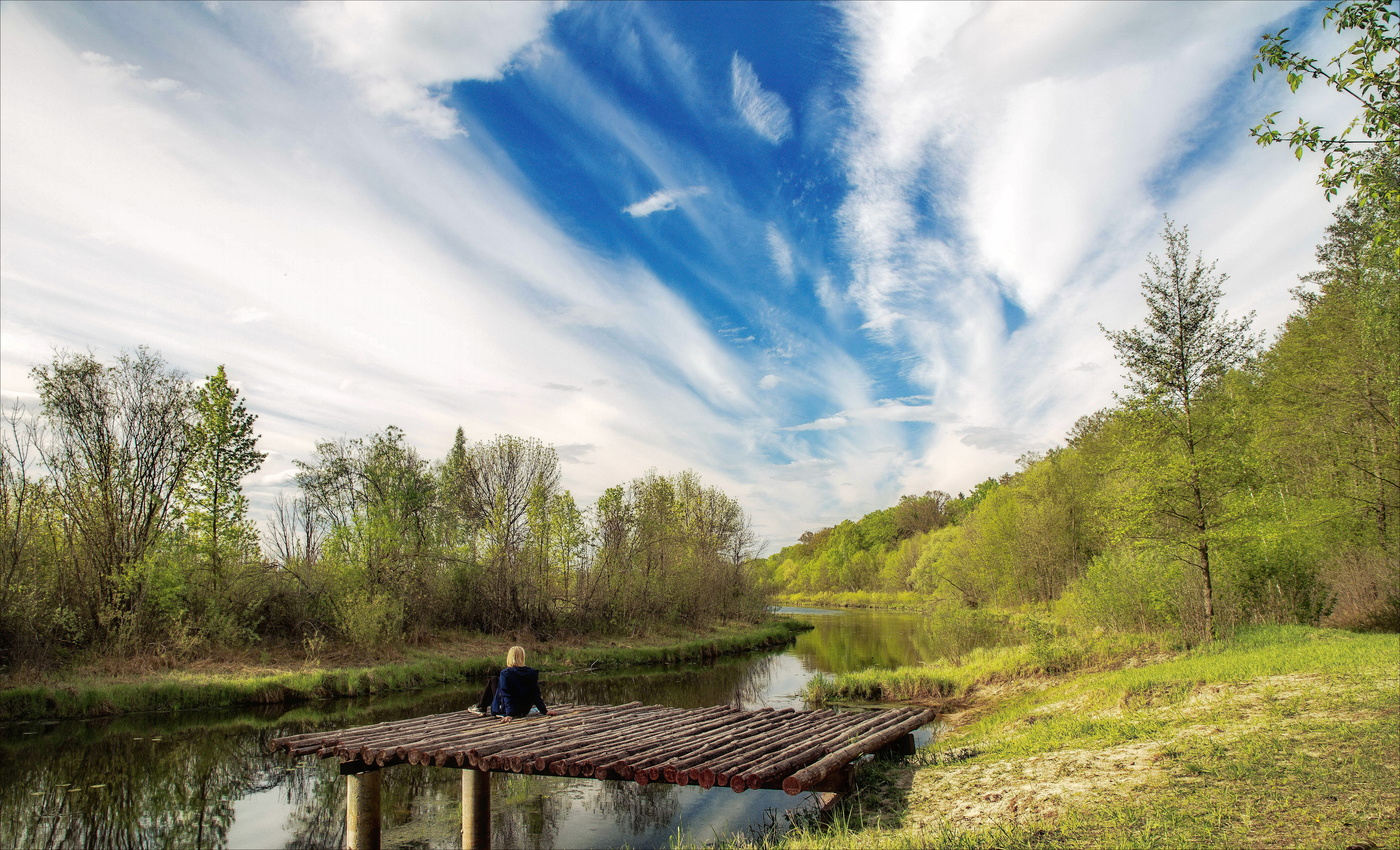 В бездонном небе тают птицы...
