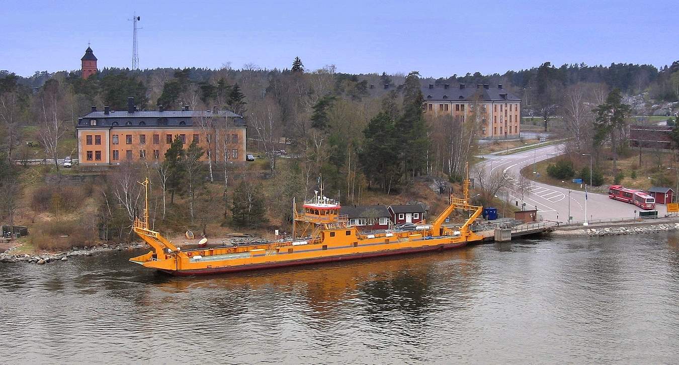 Паромная переправа на острова Стокгольма