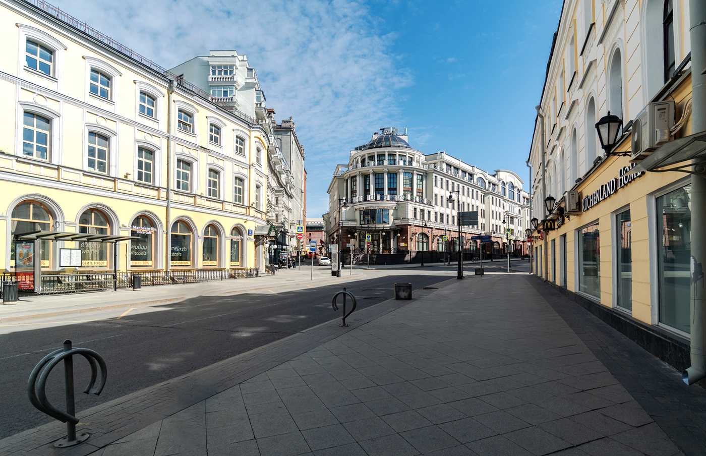 Мясницкая в мае