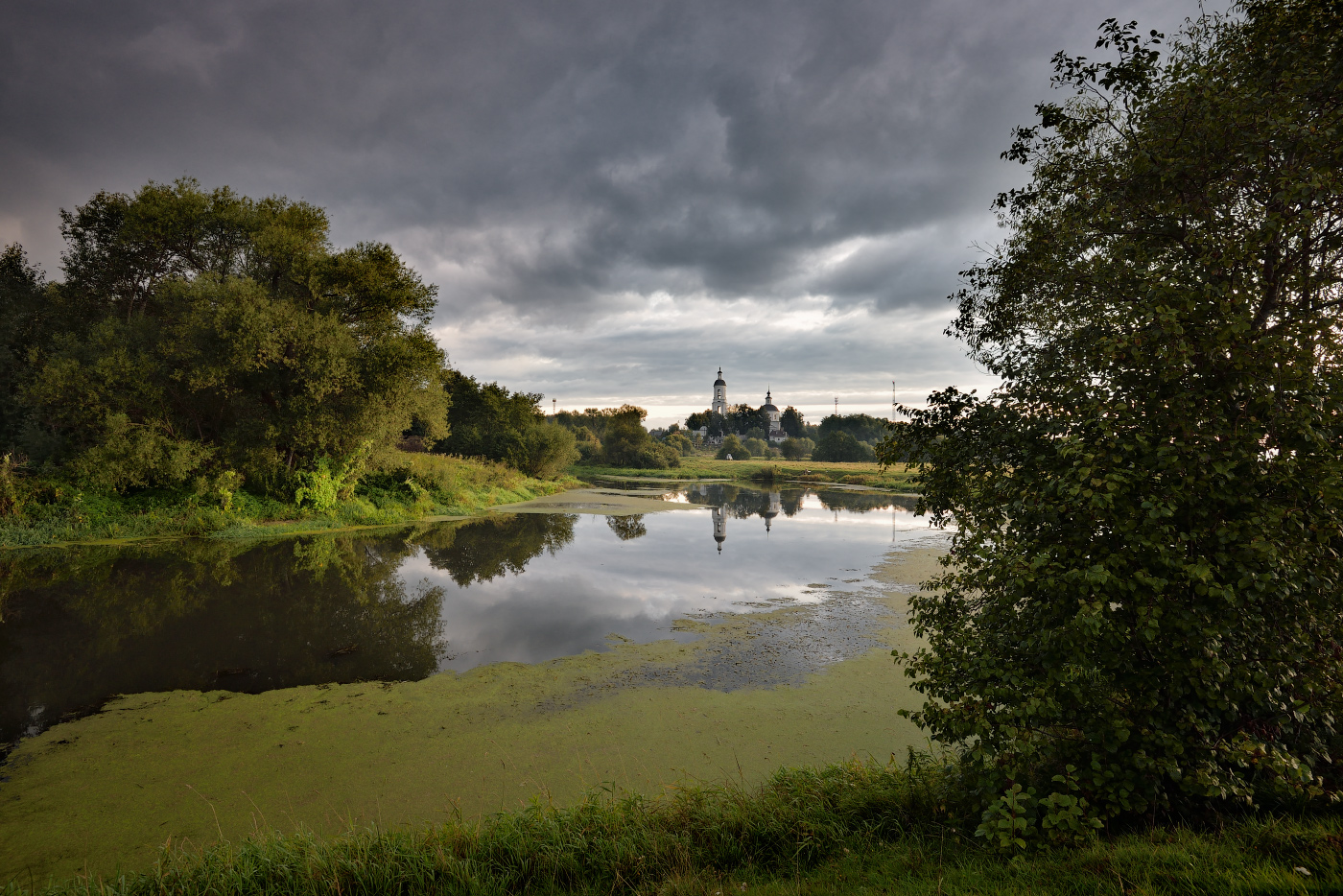 хмурое утро