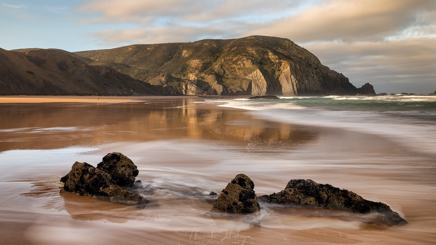Утро на пляже