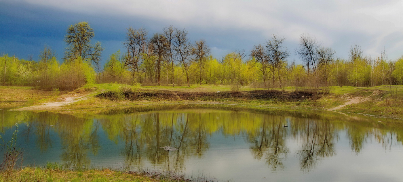 Перед грозой природа замолкает...
