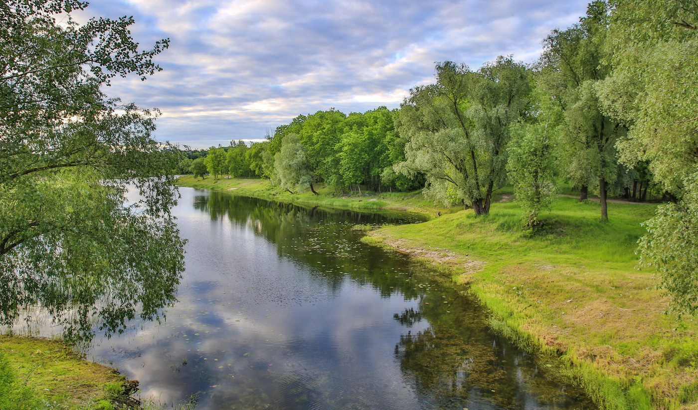 Летний вечер.