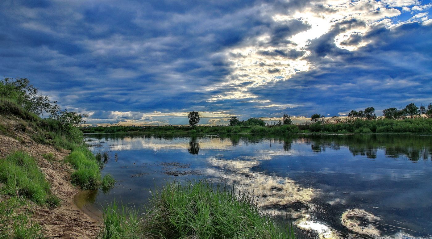 Летний вечер.
