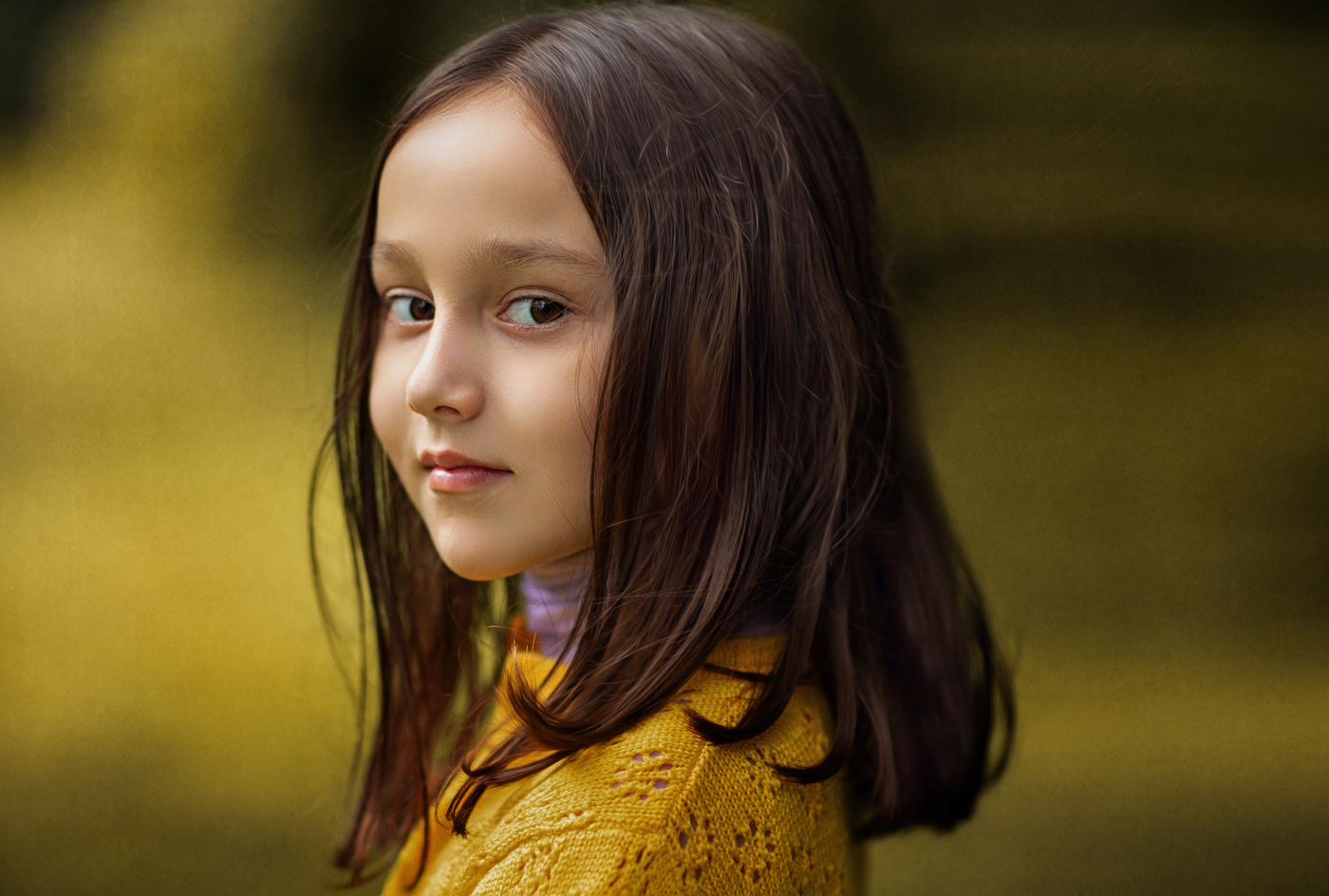 ..улыбка мысли, которая известна только ей...