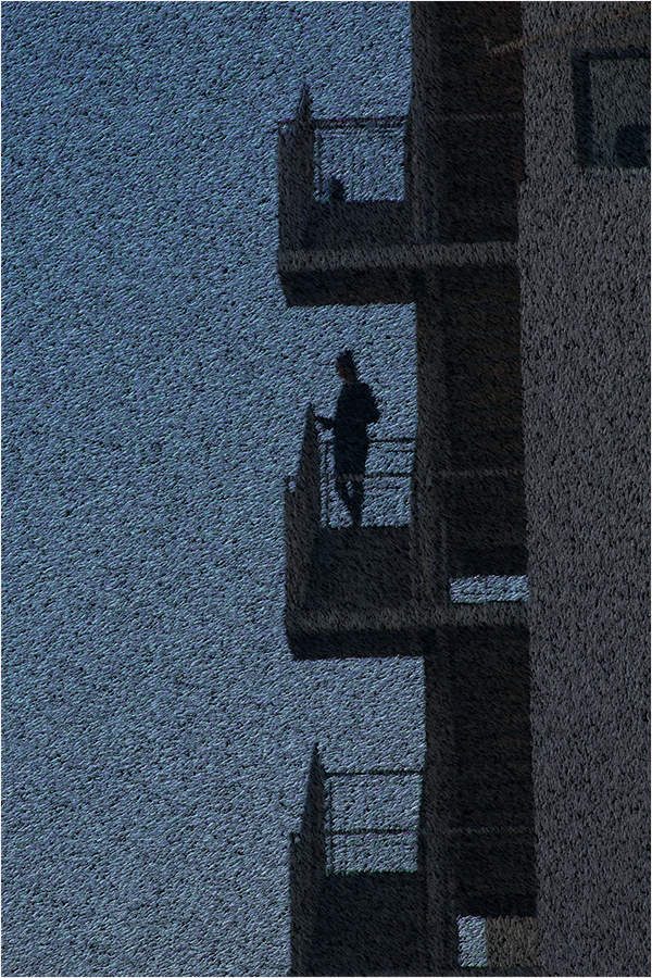 Лестничный пролёт...