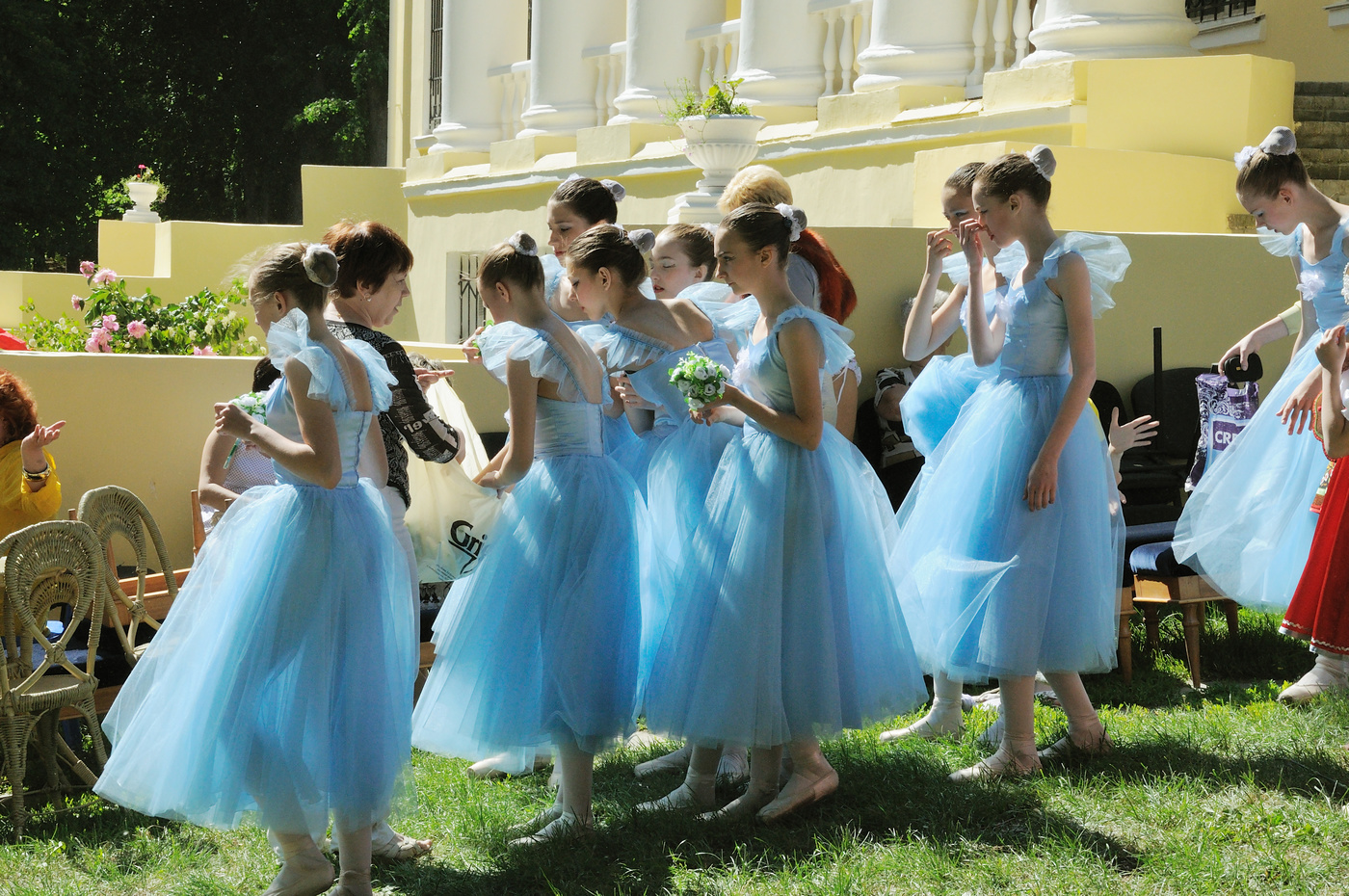 Перед выступлением