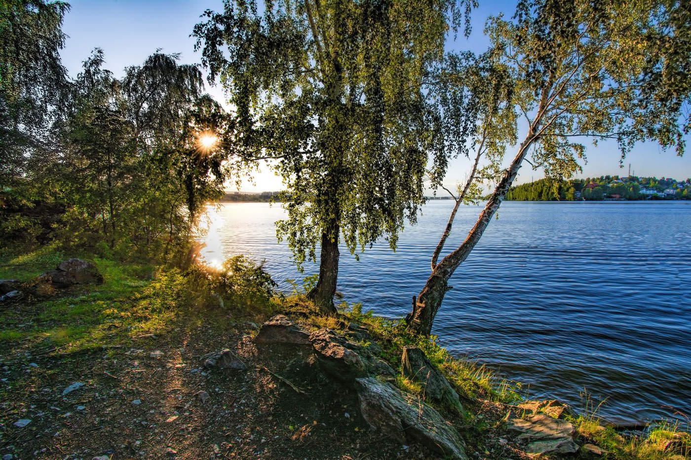 Вечерний луч