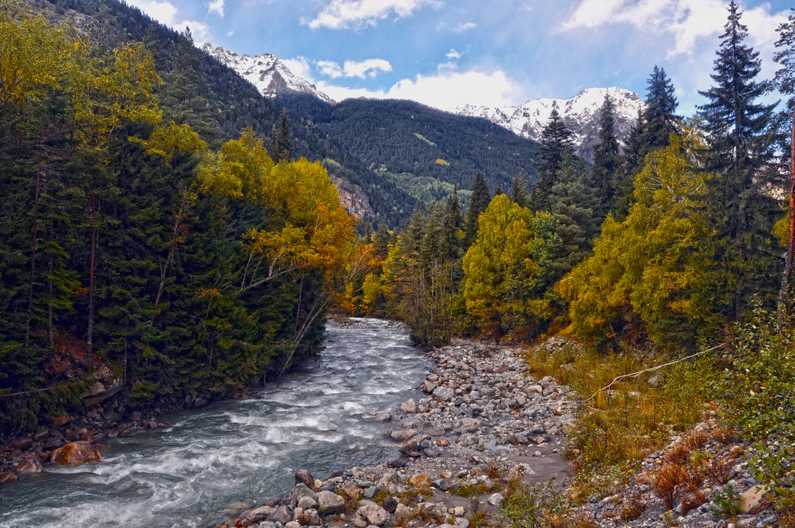 Воспоминание о Домбае.