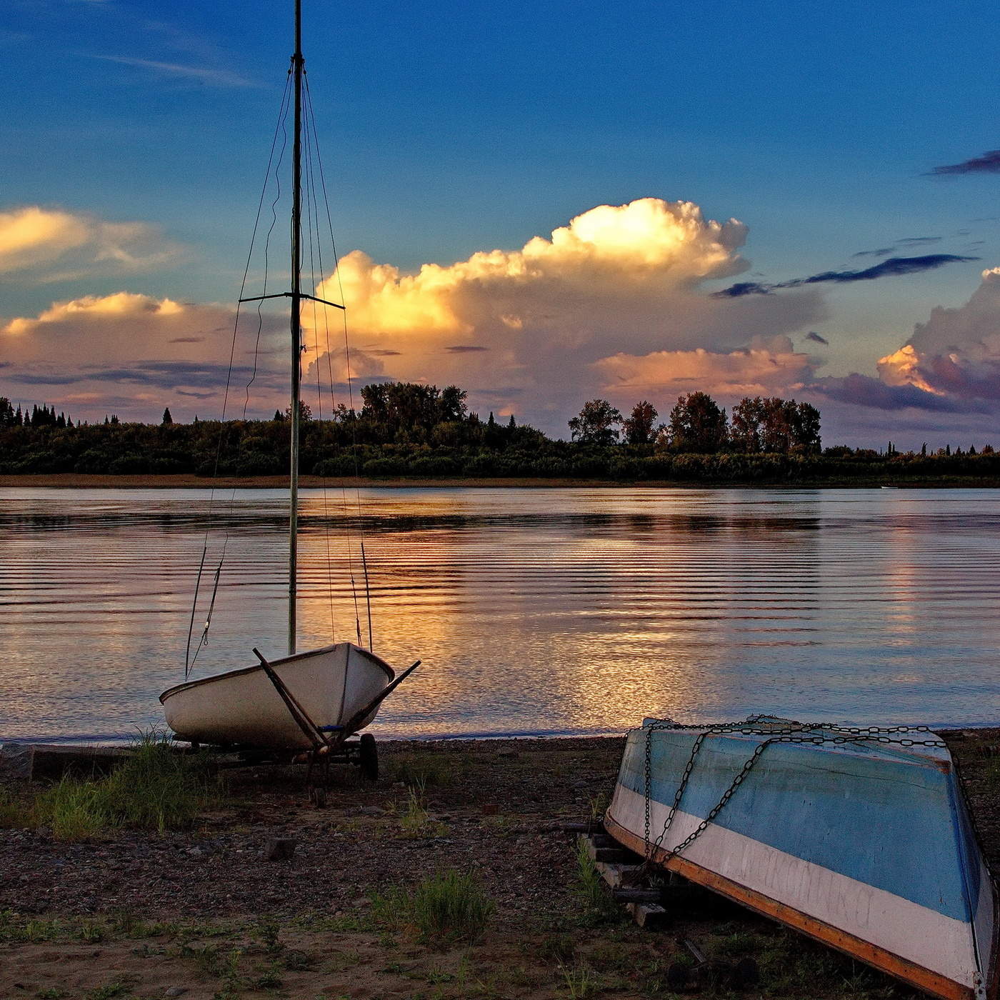 Вечер на Томи.