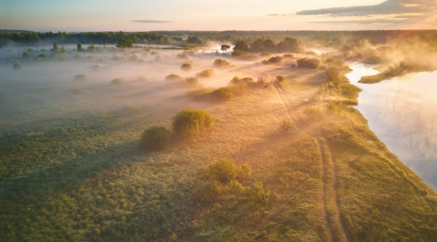 Березина. Утро Июня