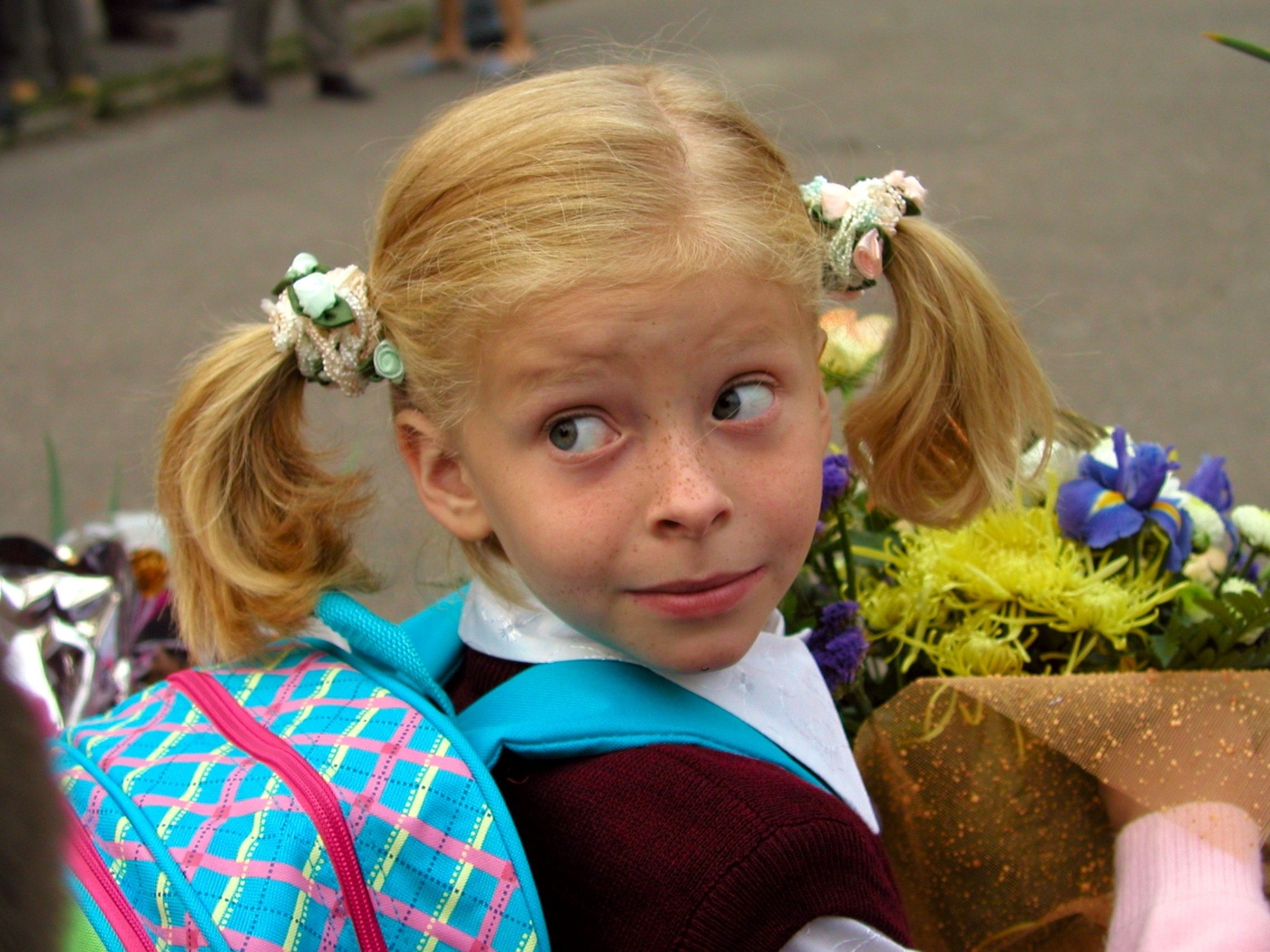 Девочка не с картинки