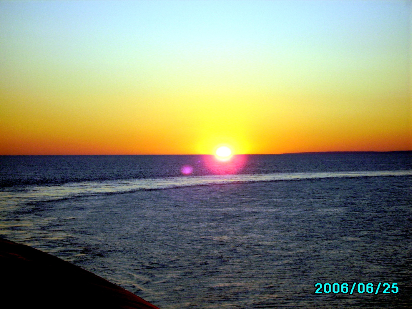 Циркуляция на рассвете