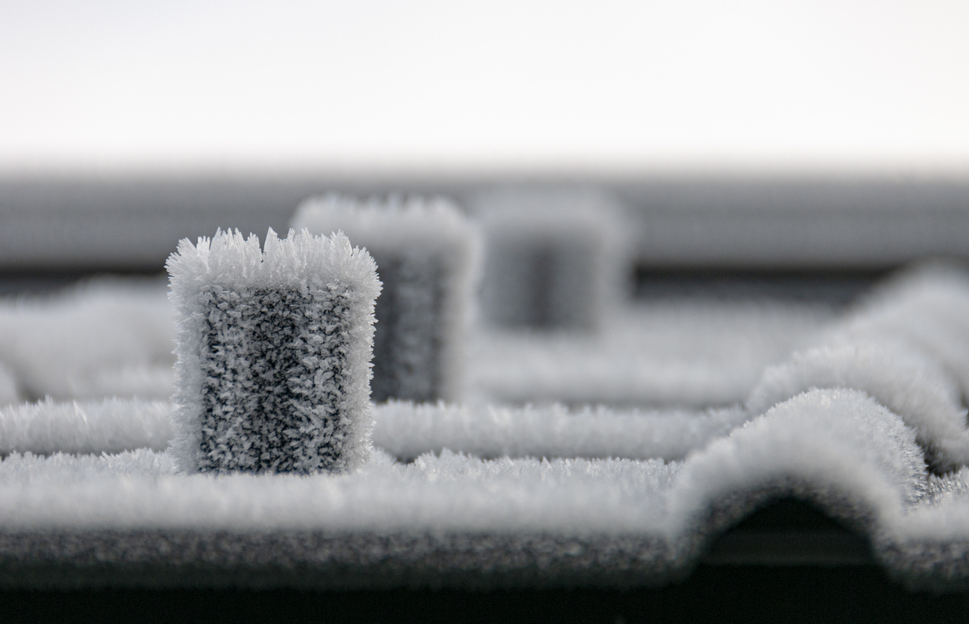 Немного инея в жарком июне