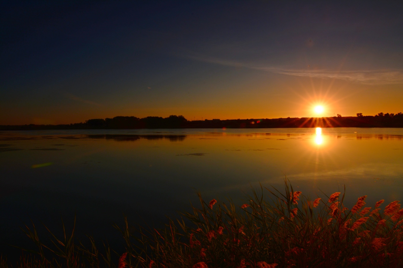 Летний закат.