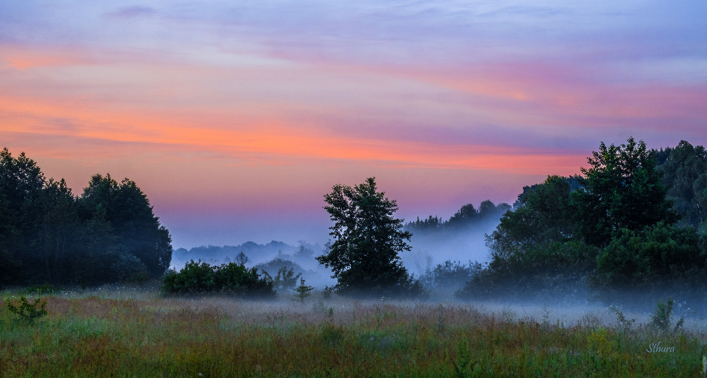 Пред рассветные небеса.