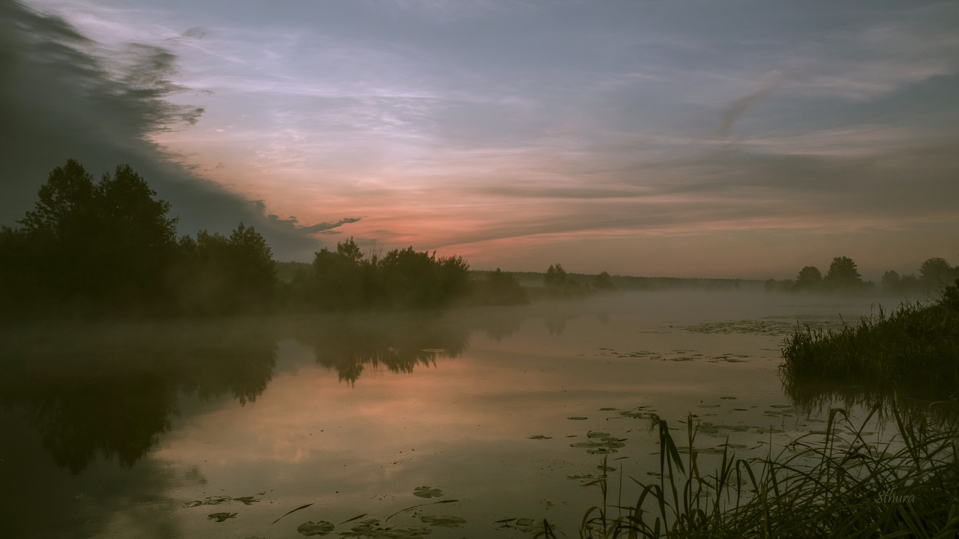 Рассвет. Перед дождём.