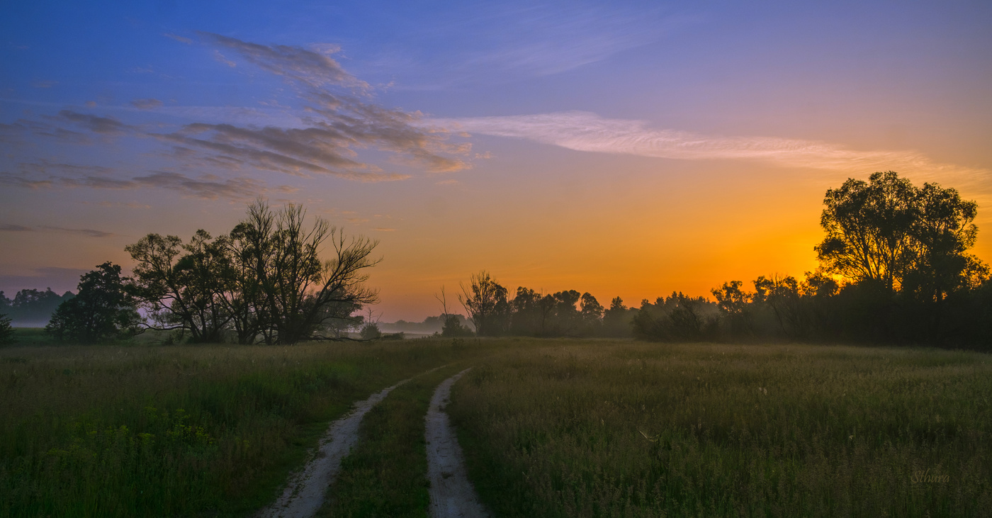 Еду за рассветом.