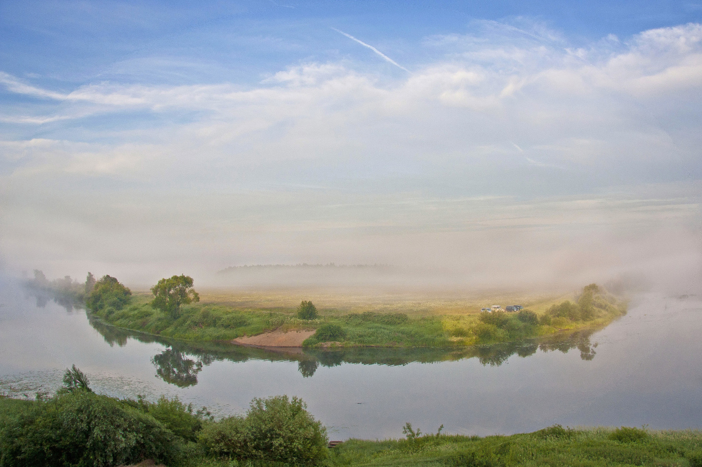 Туманный простор