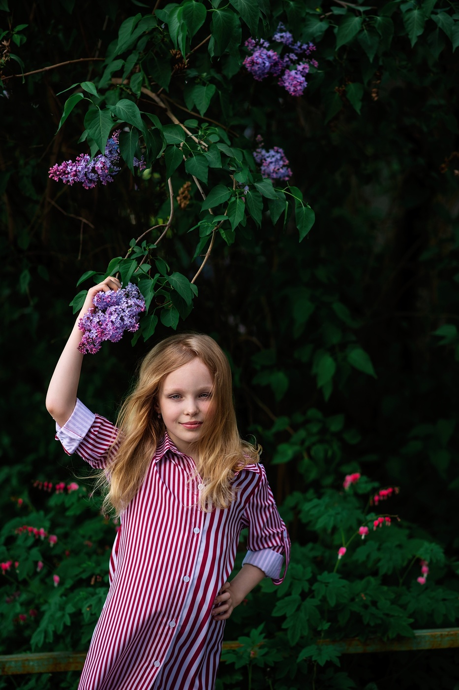 В городском дворике