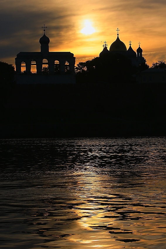 Закат в Великом Новгороде !!!