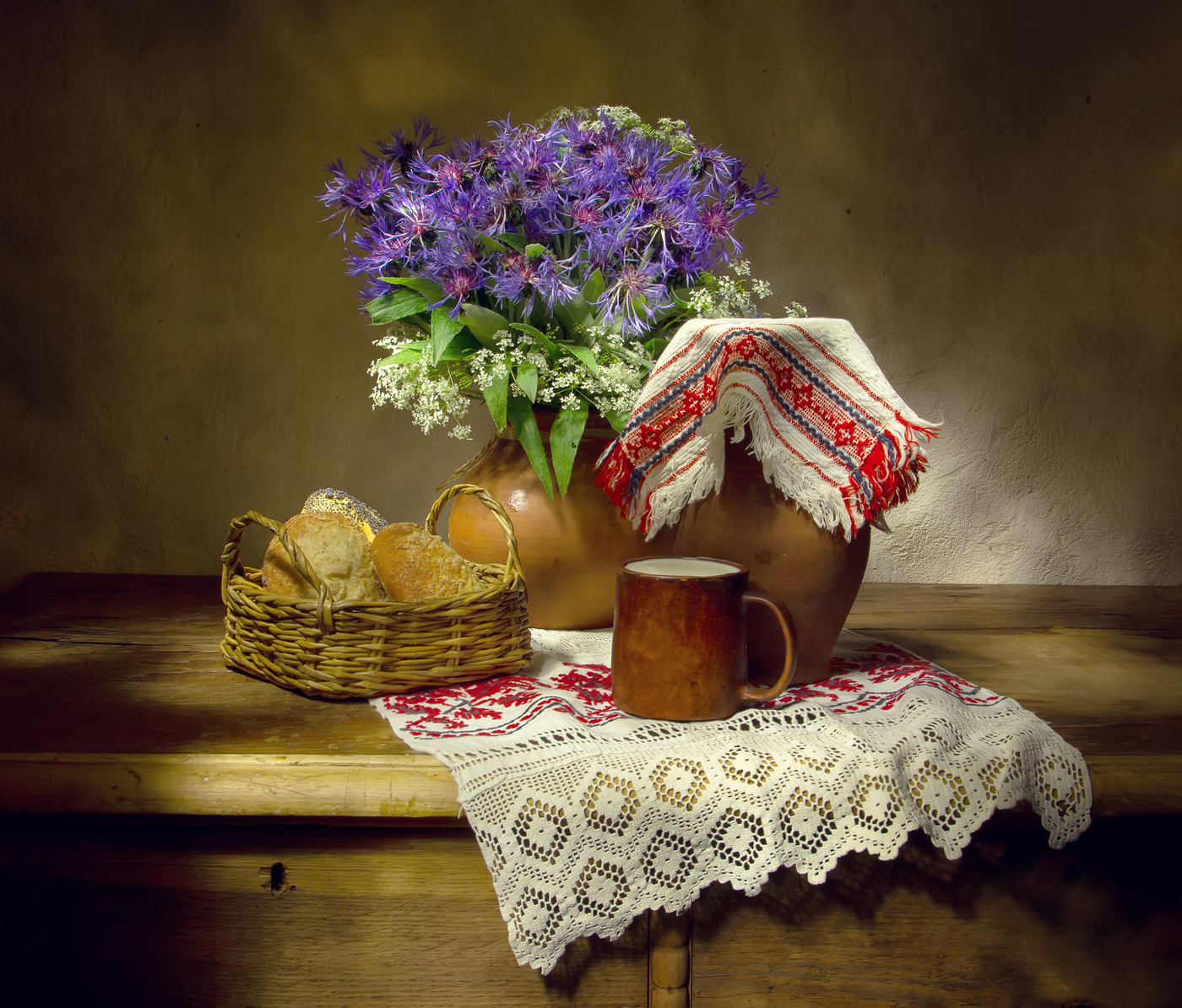 Летний завтрак...