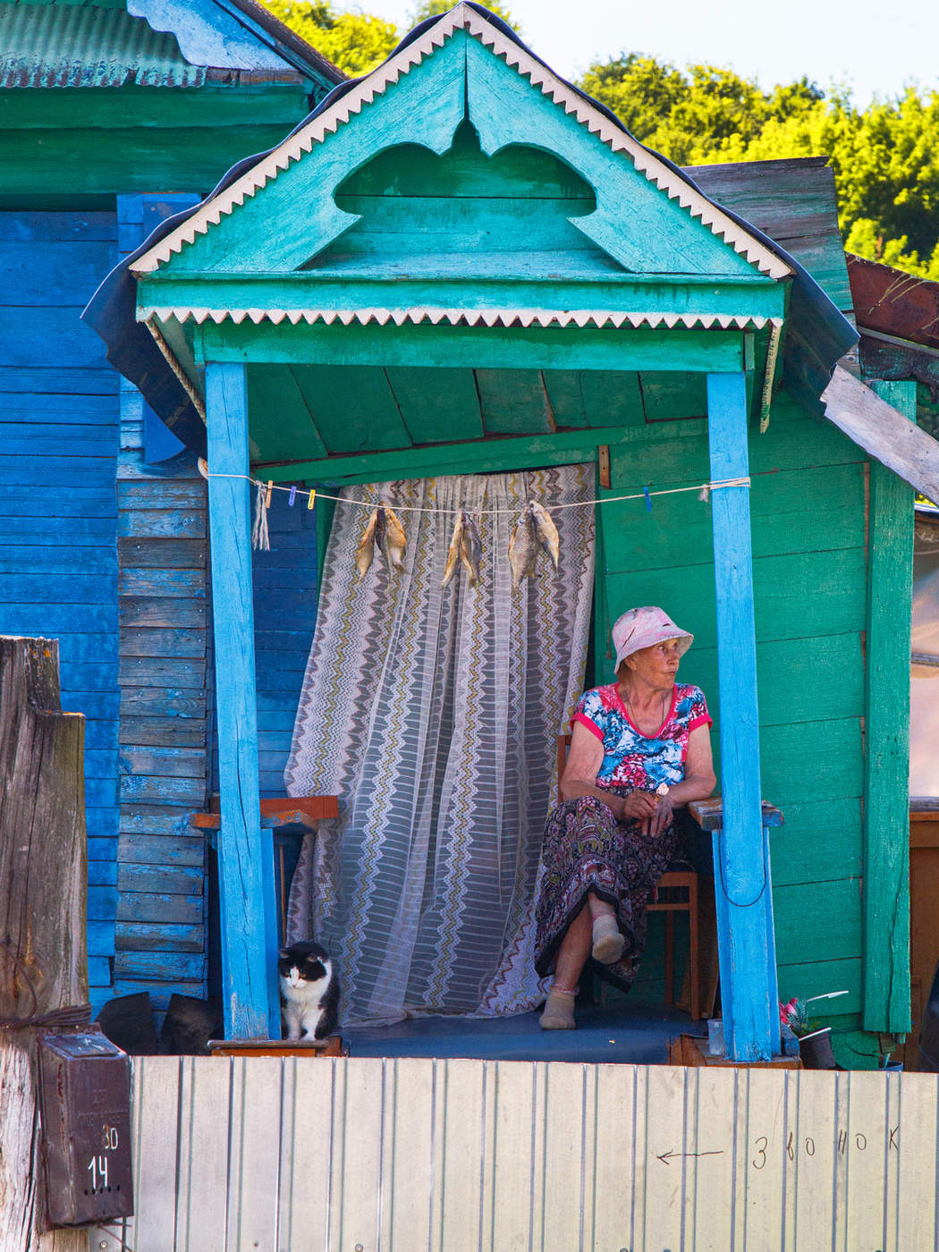 В деревне,лето.