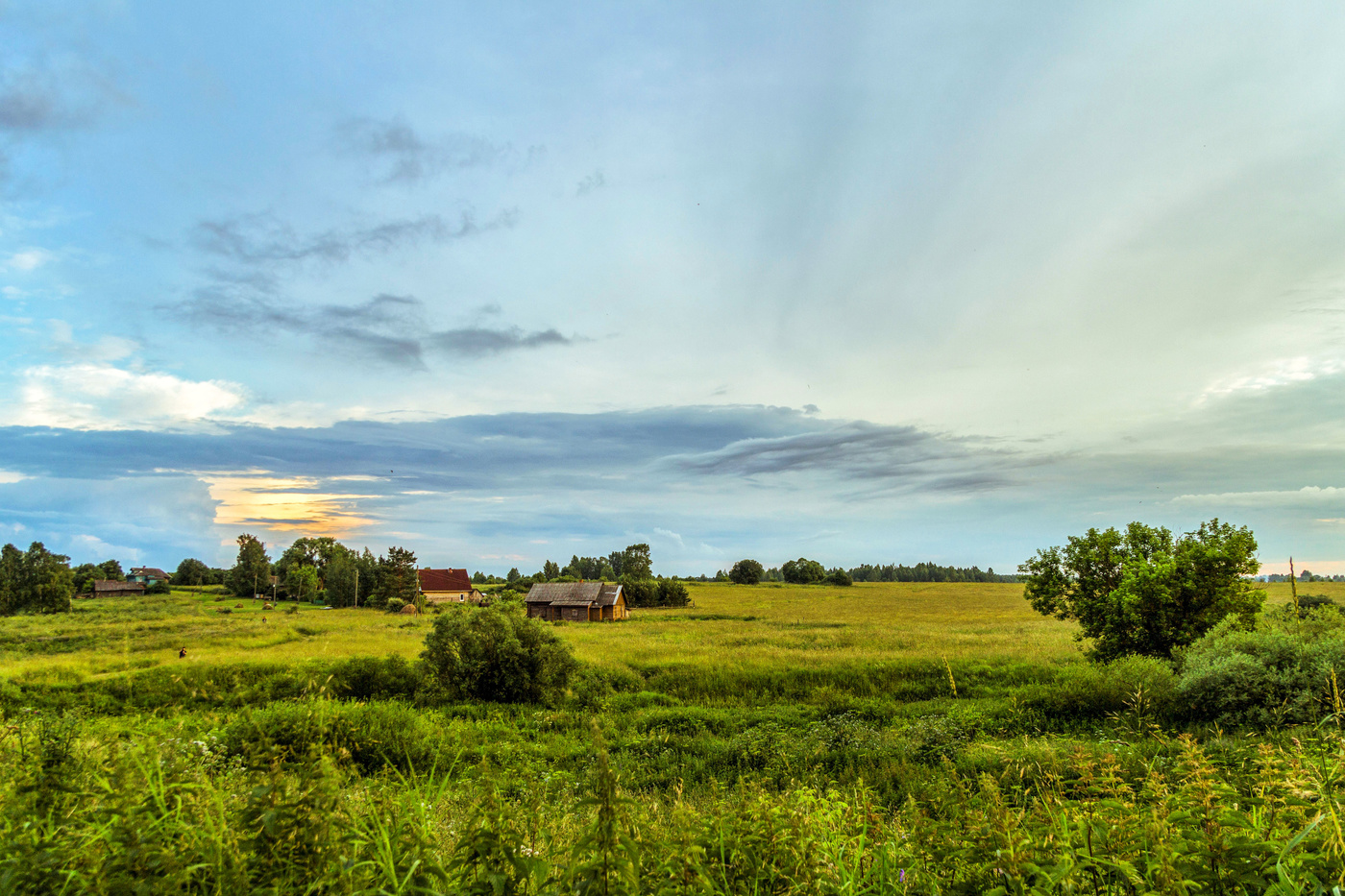 Деревенский пейзаж
