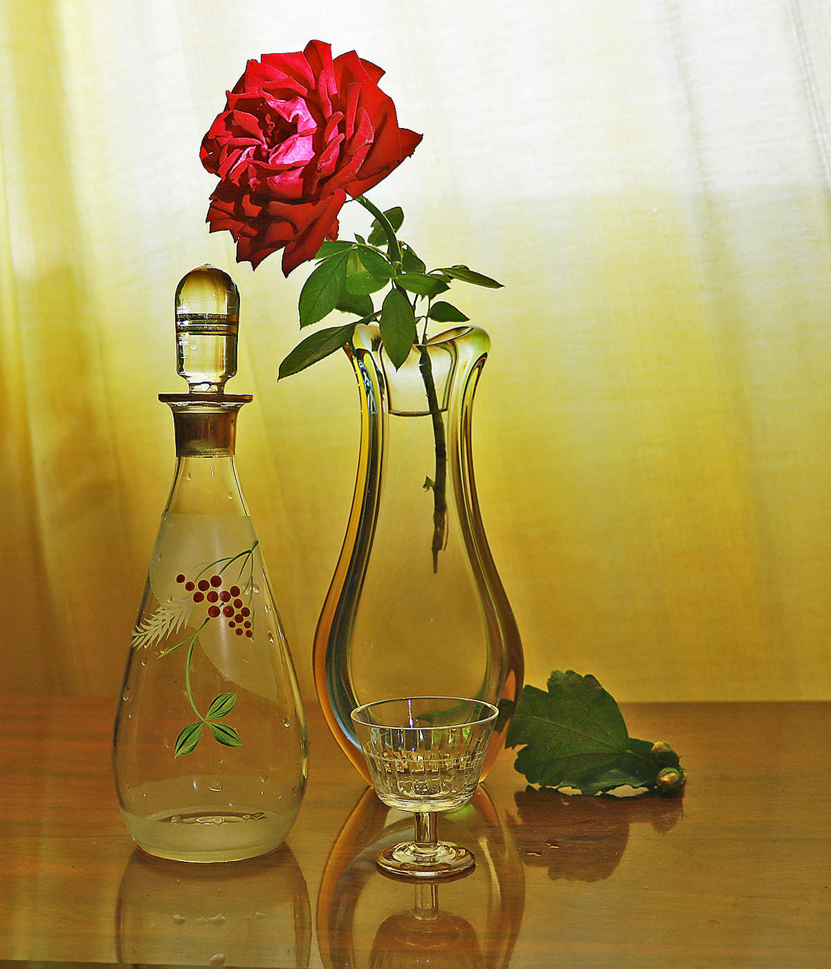 В солнечных тонах