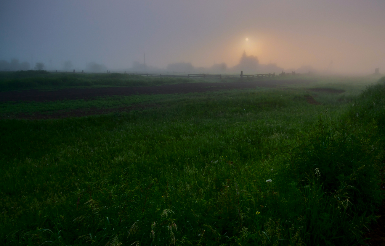 Утро в деревне