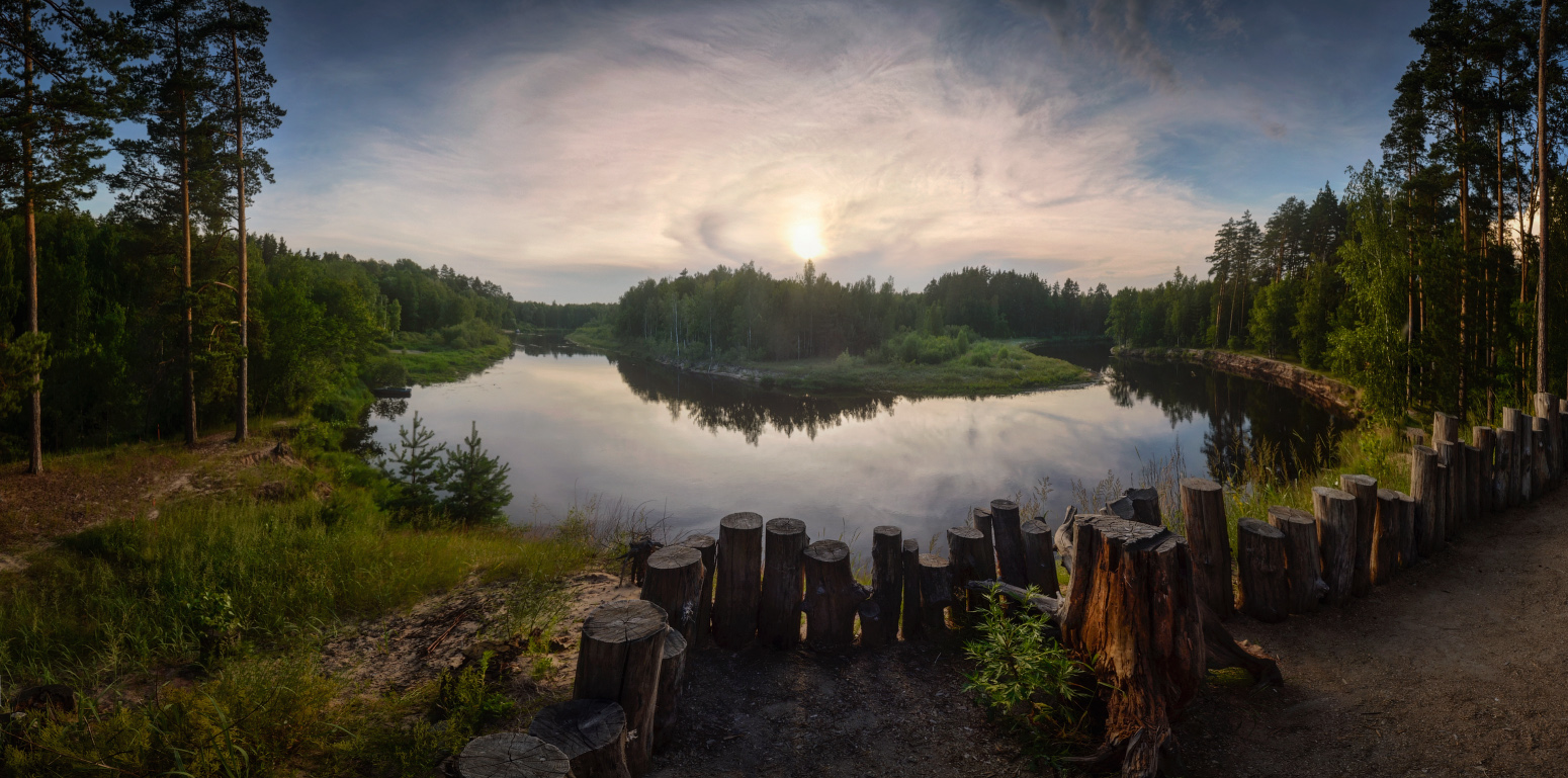 Мягким вечером на Пре