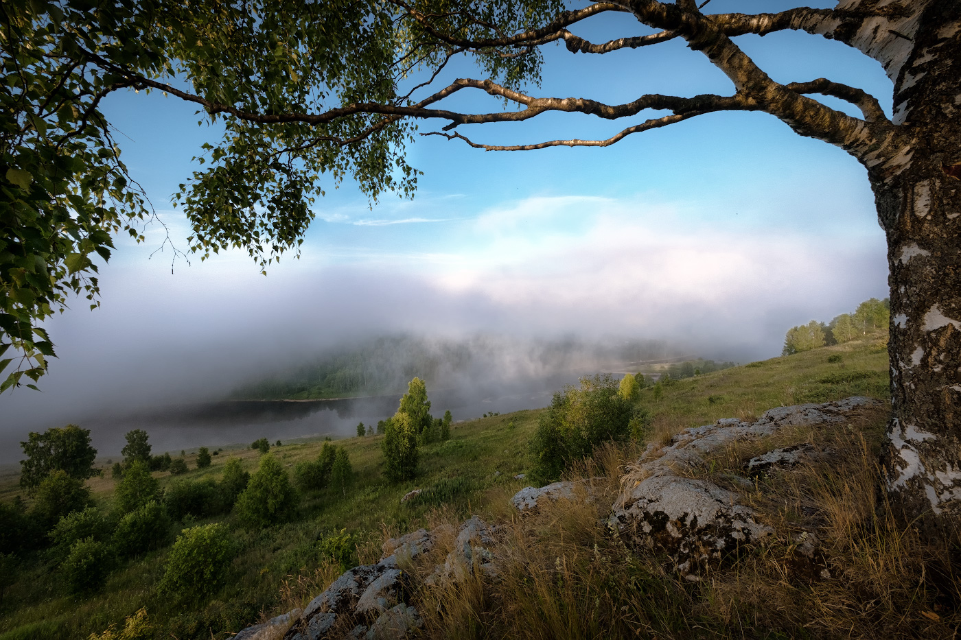 Начало дня над Косьвой