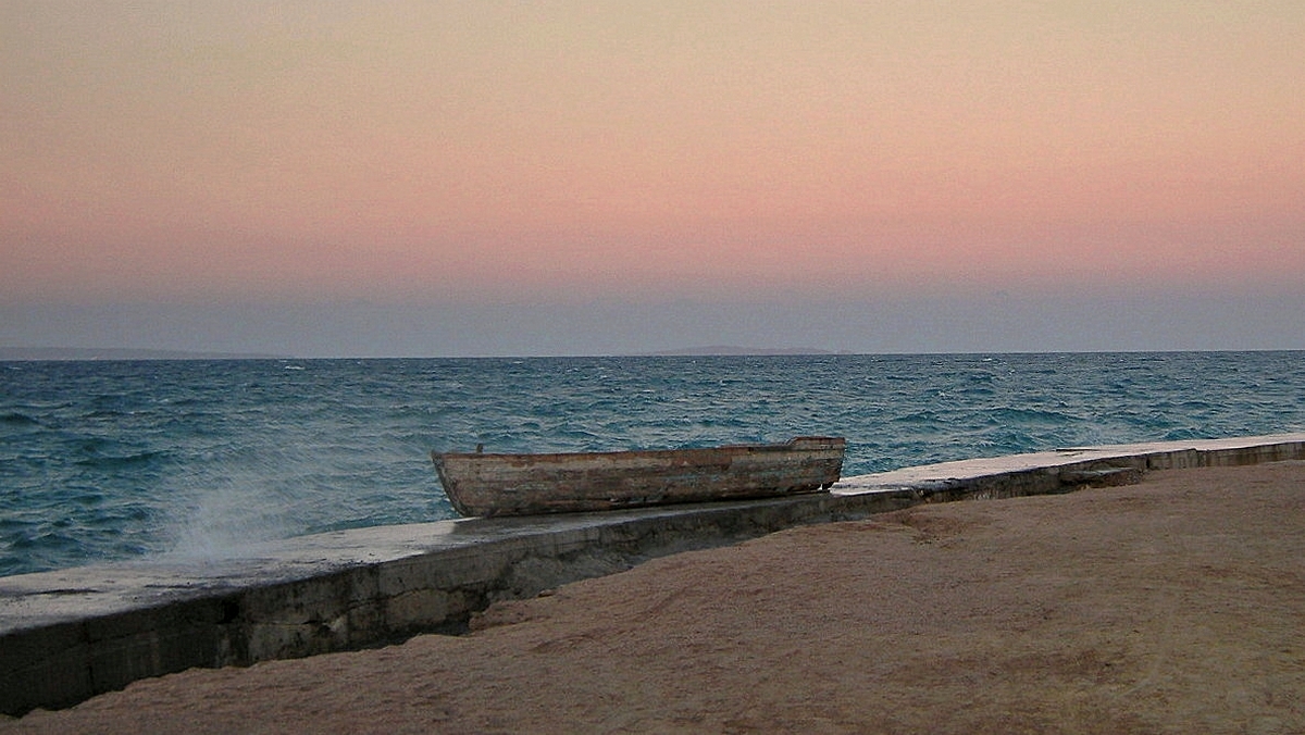 Старость и одиночество на закате