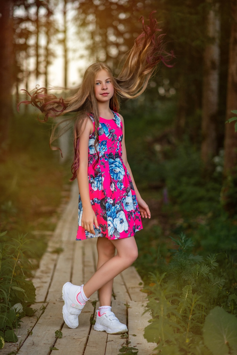 Дорога через лес