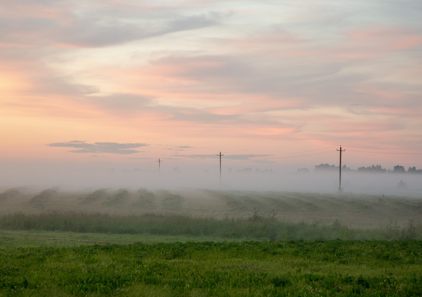 Туманный вечер