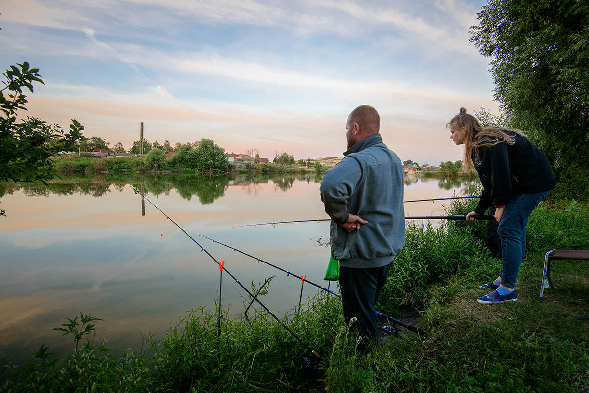 Вечерний клёв...