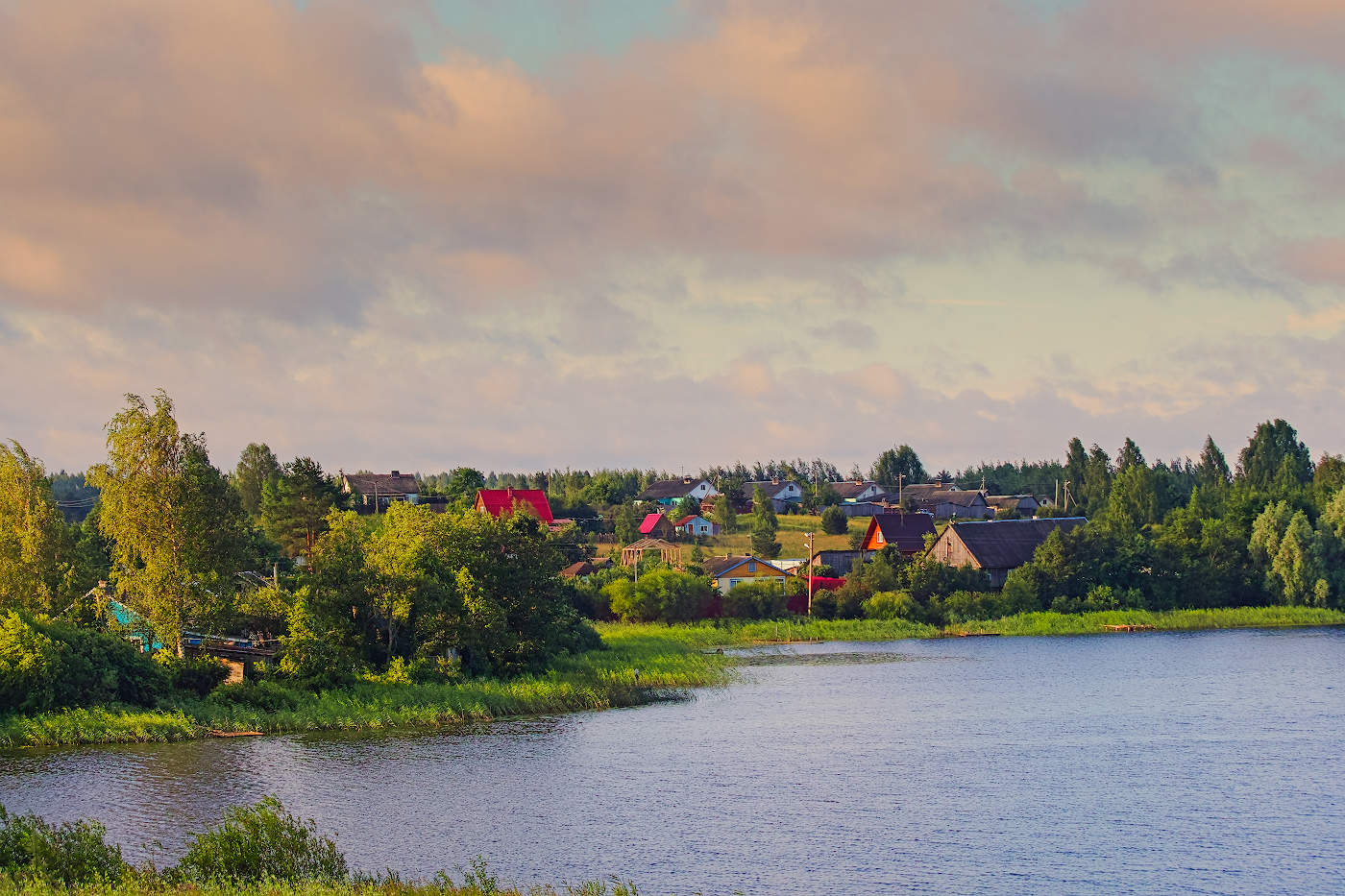 Утром в деревне