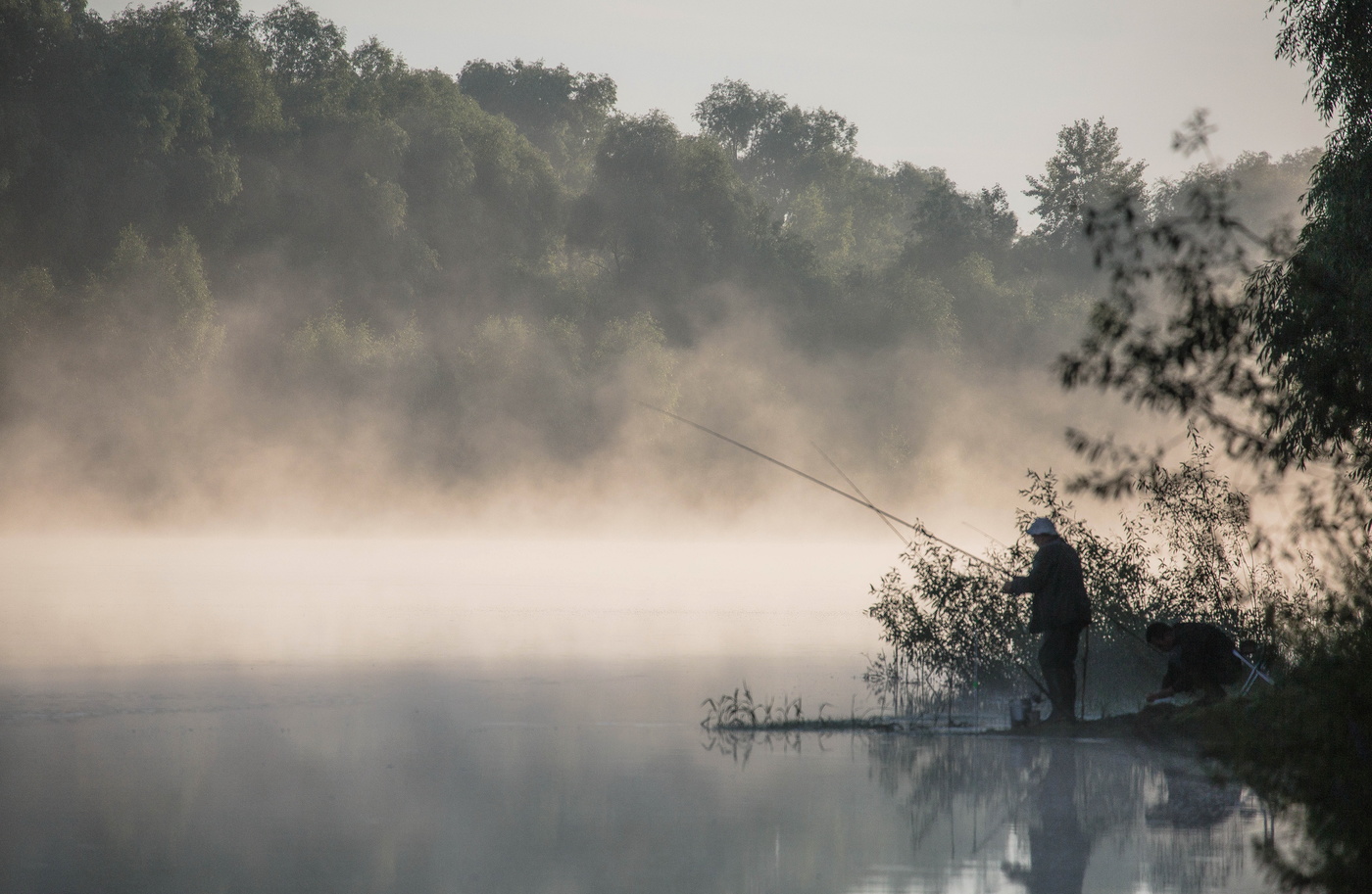 Утро рыбака.