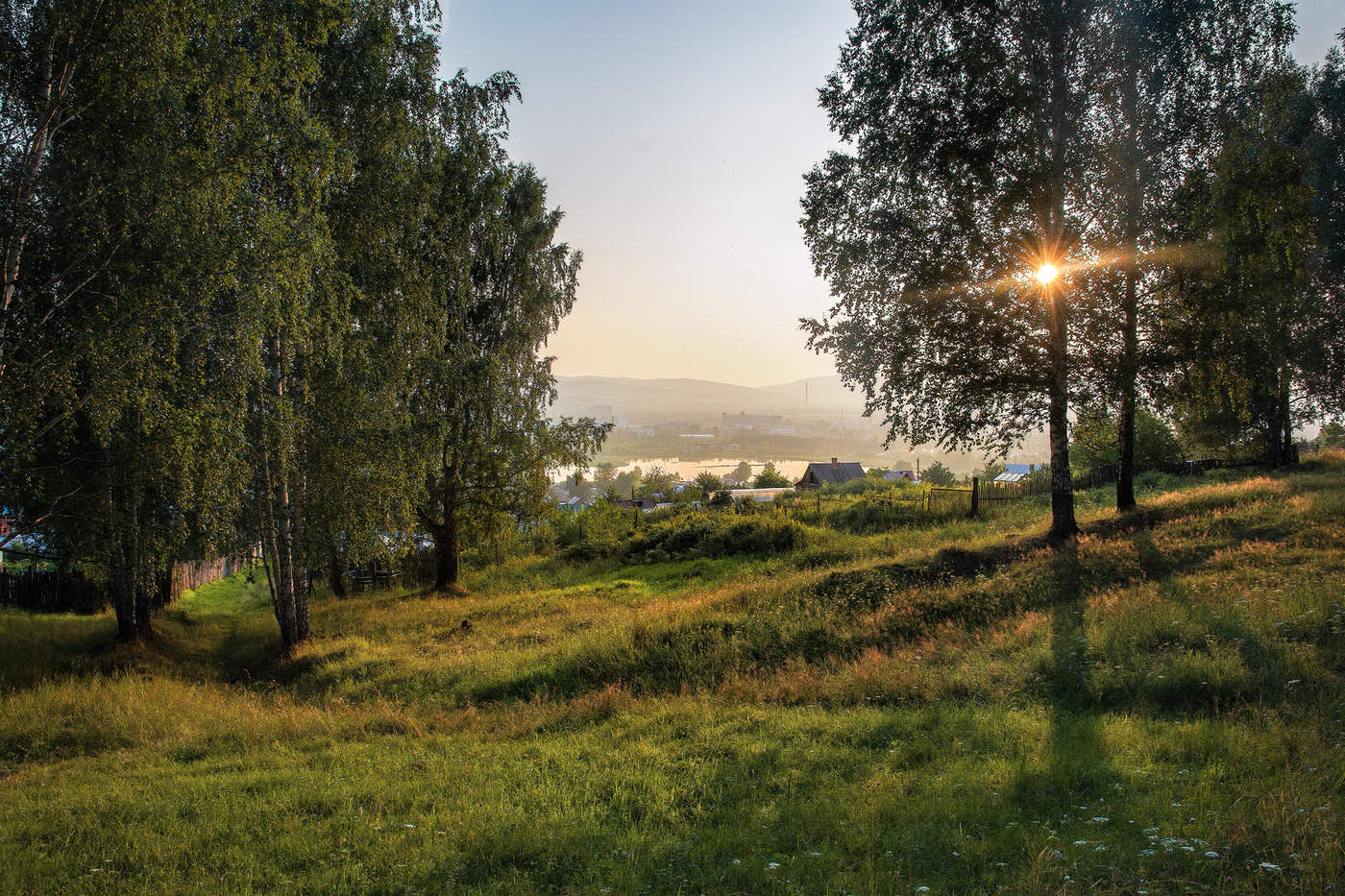 Вечер на околице