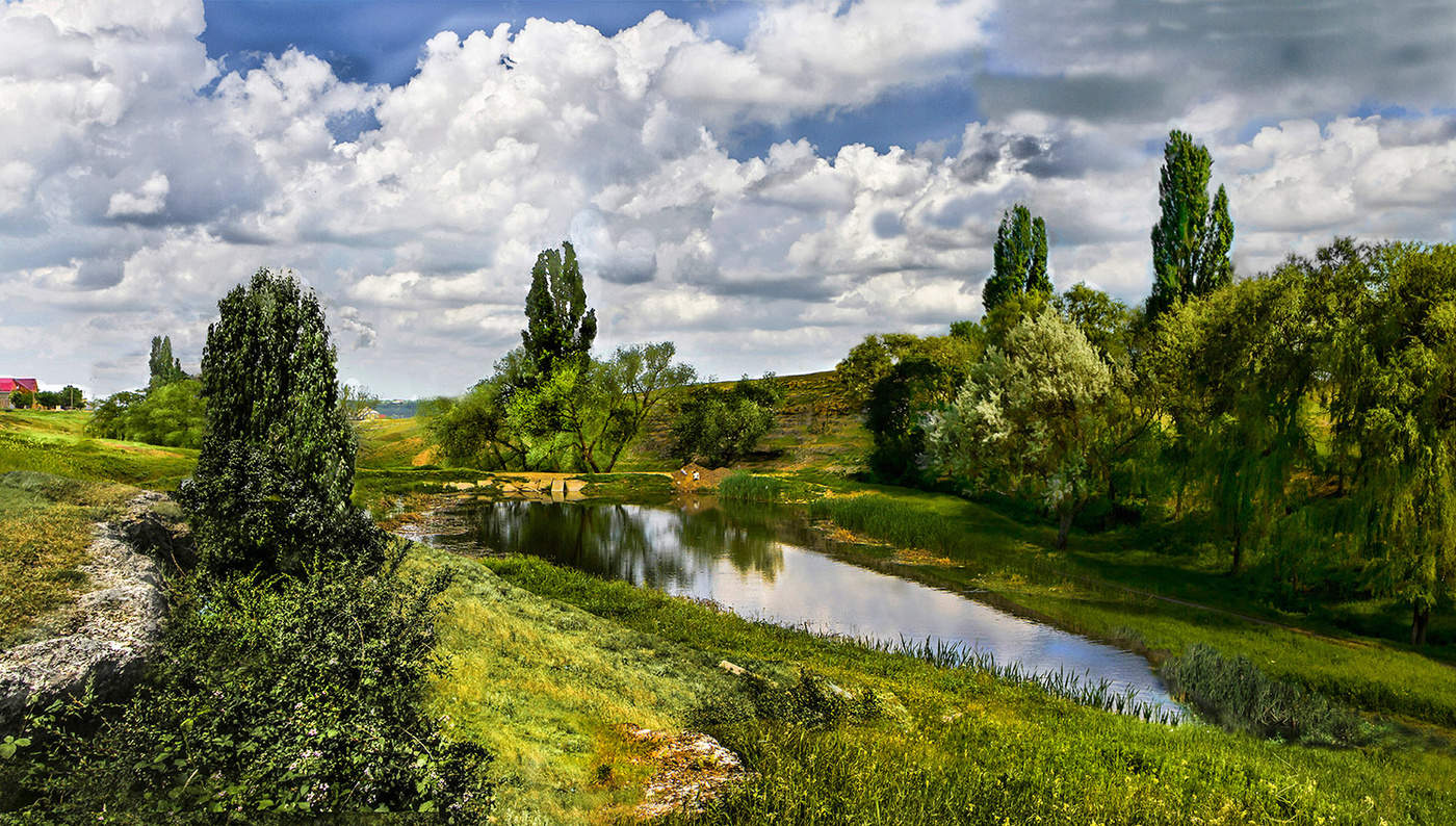 Поселковая запруда