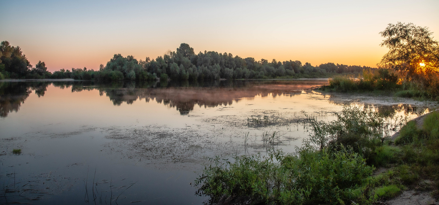Нас утро радует рассветом...