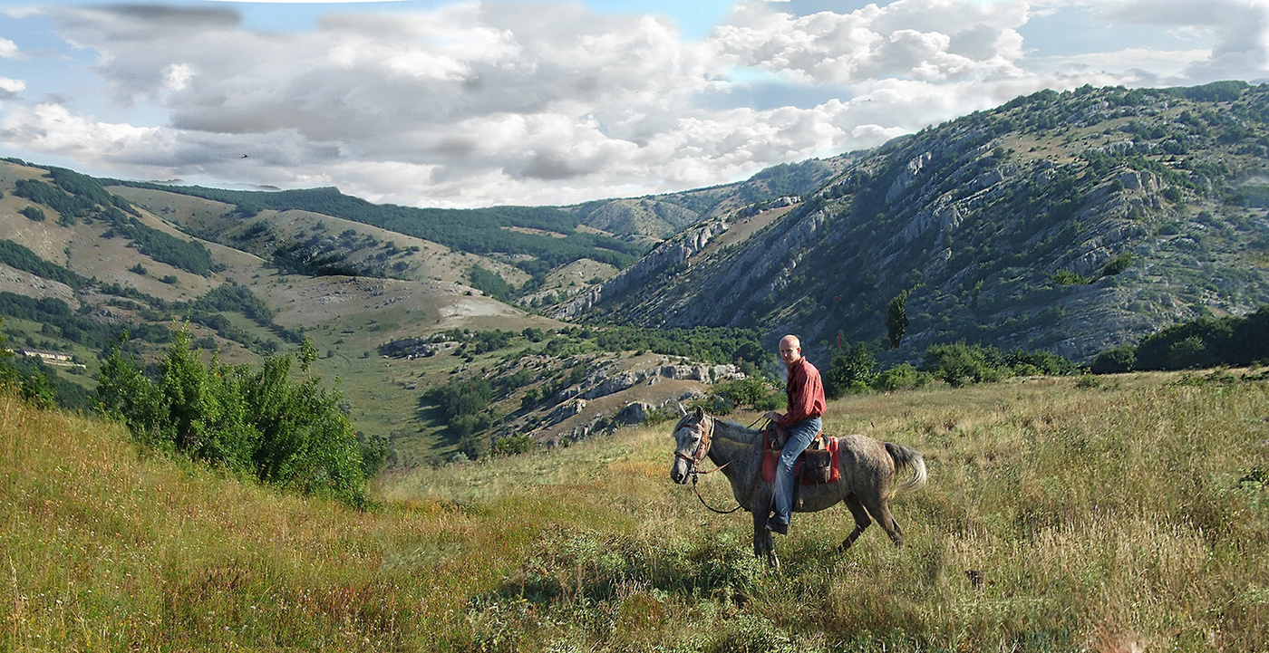 Очень рослый.