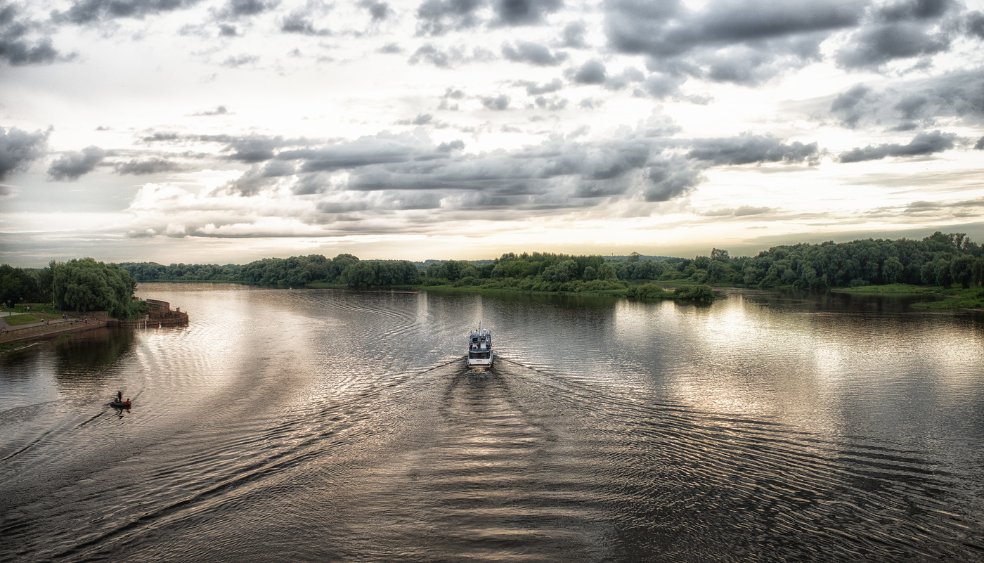 Река Волхов.