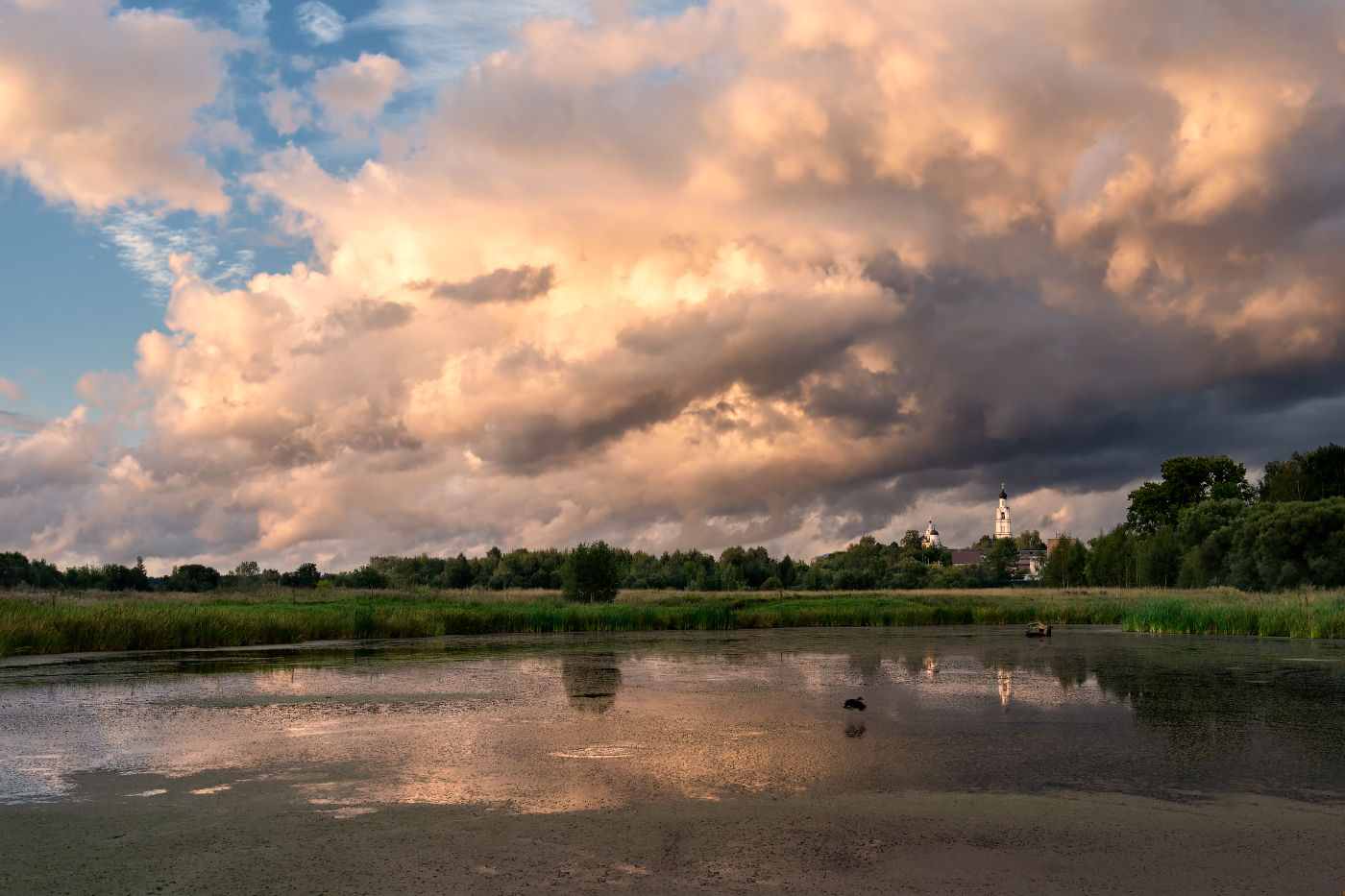 тревожный закат