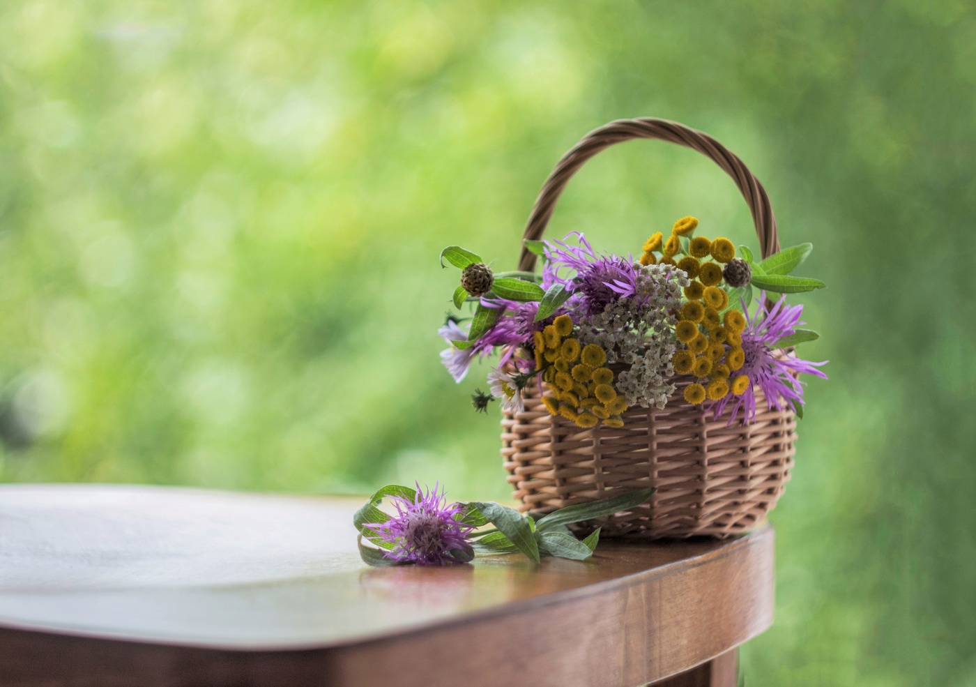 Лето в корзинке