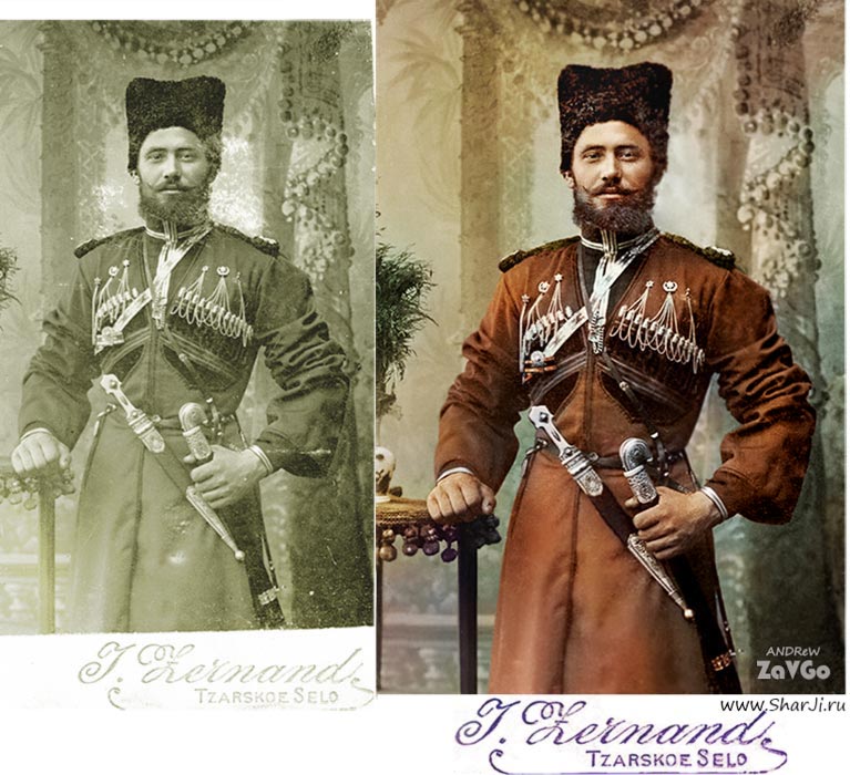 Донской казак, Санкт-Петербург, Царское Село 1896г.