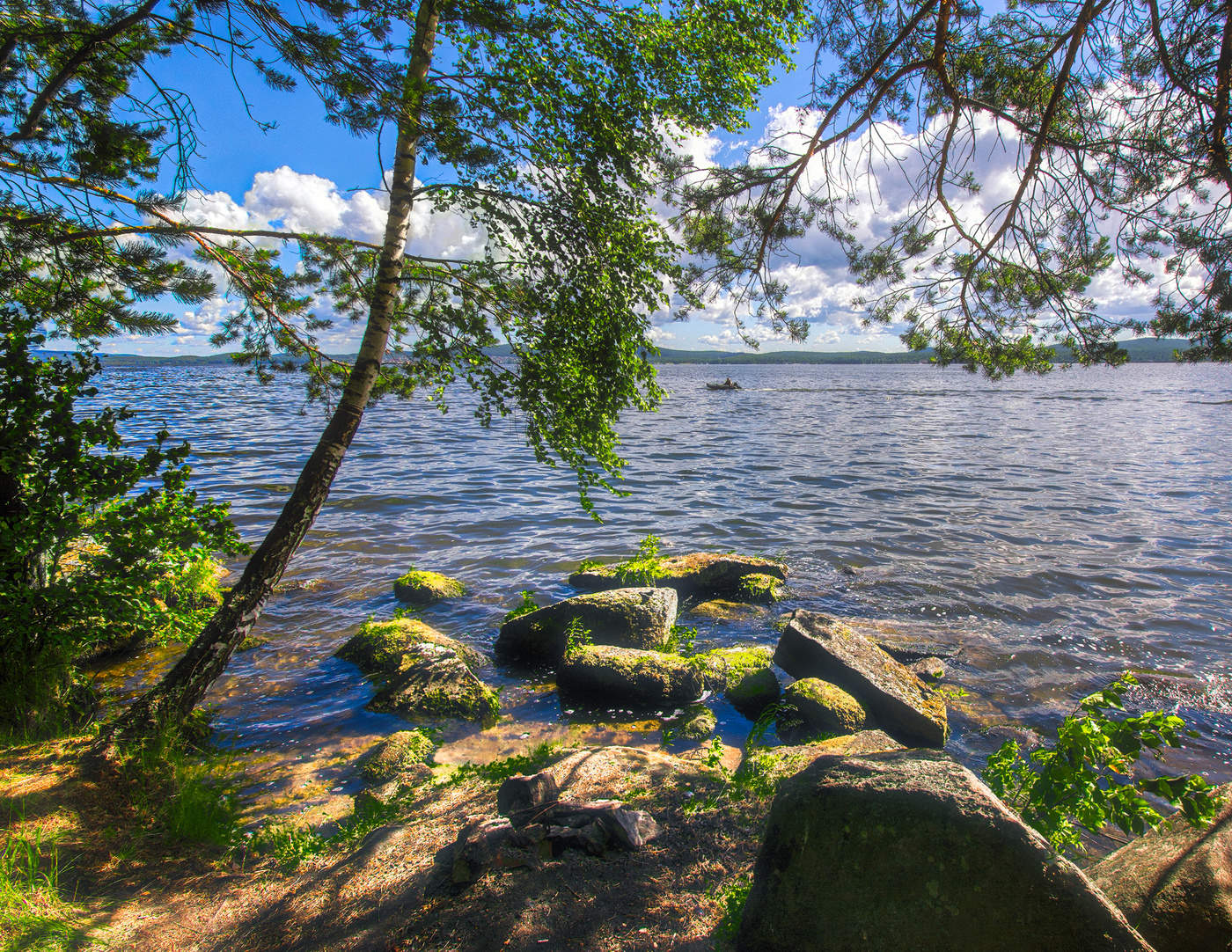 Вид на озеро