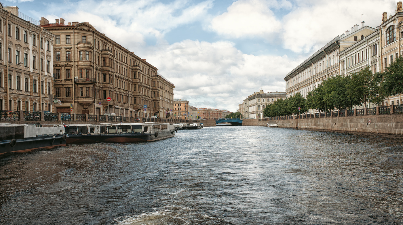 Синий чугунный мост