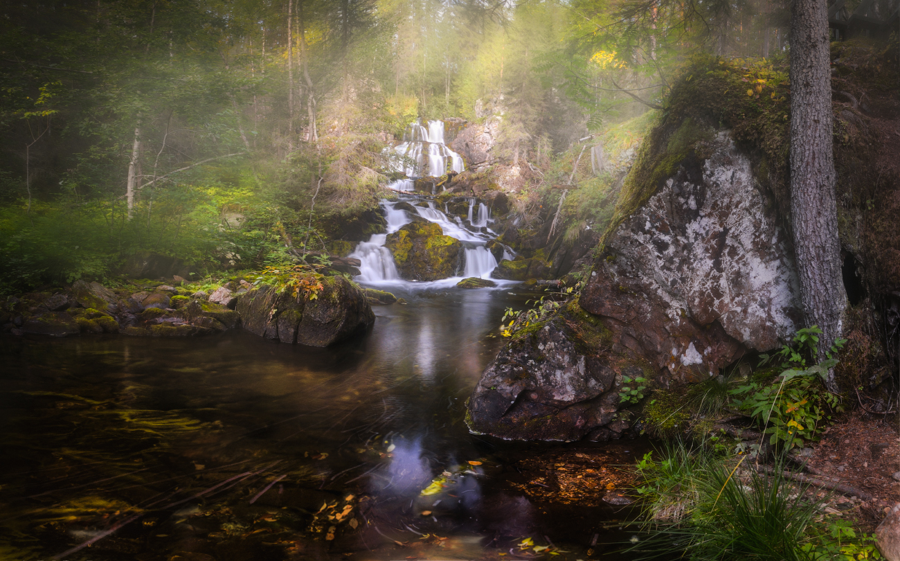 Нижний каскад Мянтюкоски
